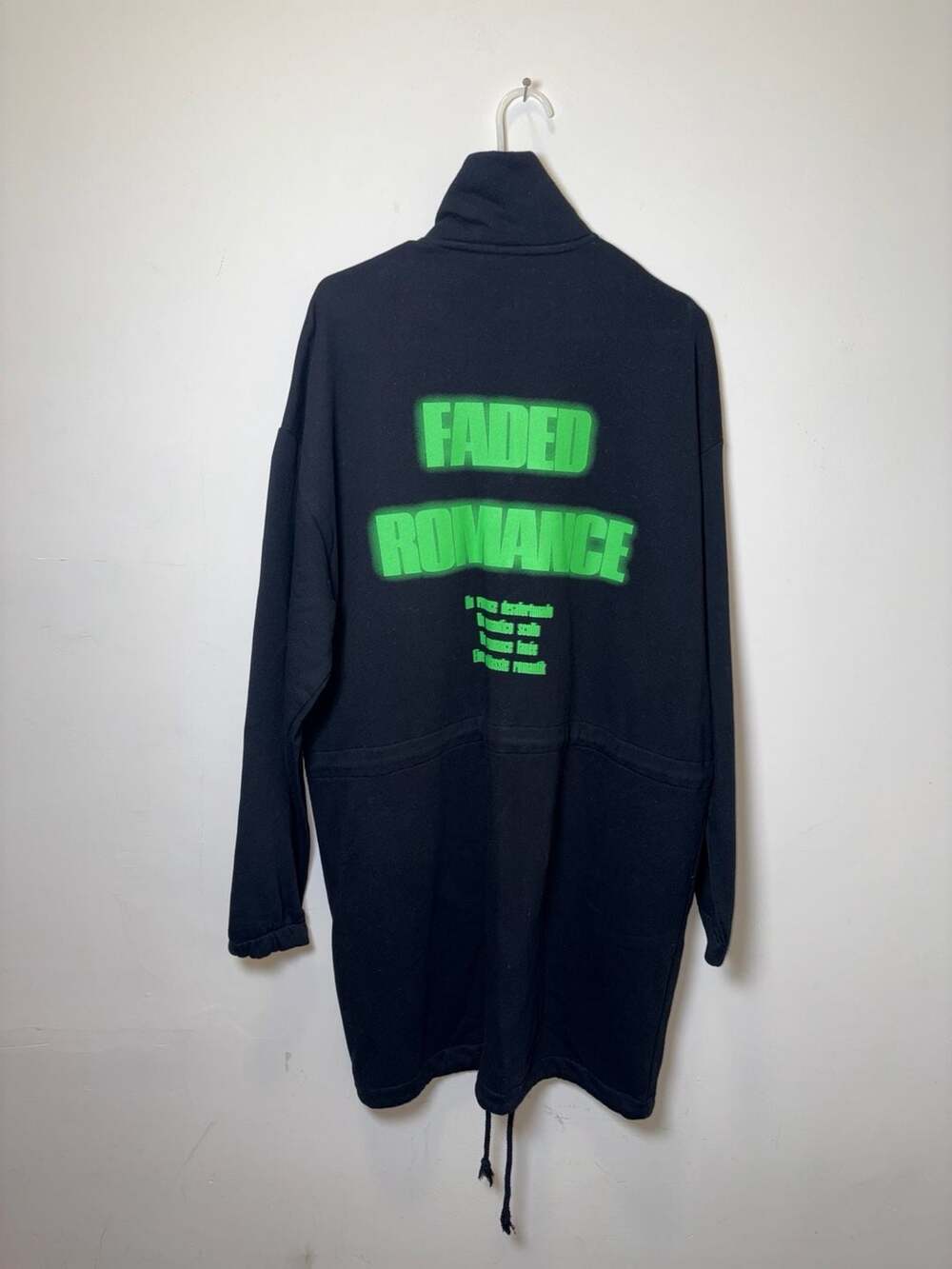 ASOS Drawstring-Detail Sweatshirt Jacket - Picture 2 of 3